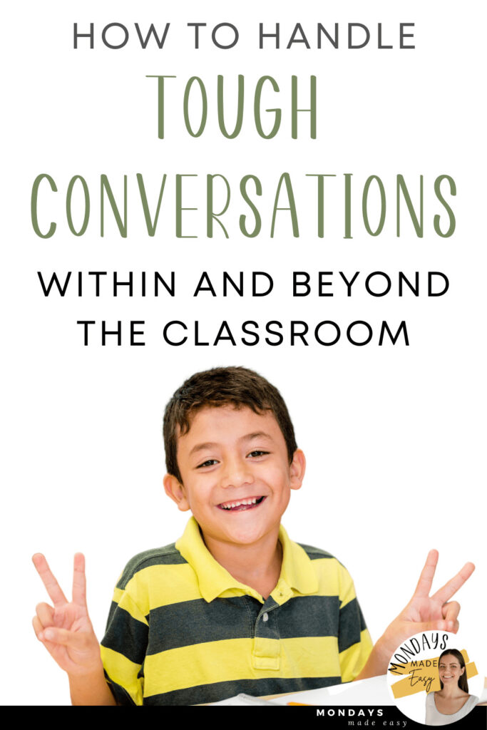 Conflict Management for Kids: How to Handle Tough Conversations and Classroom Conflict