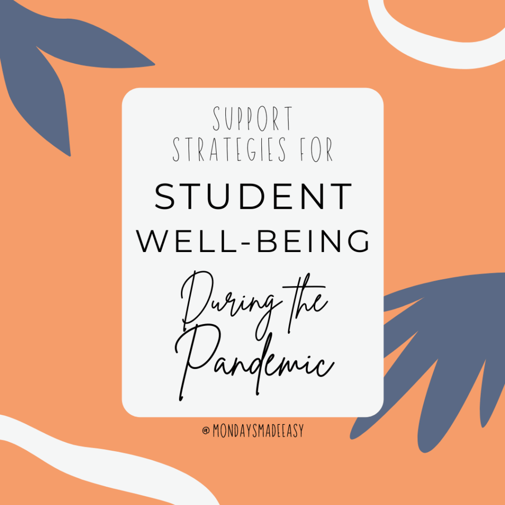 Students have reported that a relaxing classroom culture and support with social-emotional learning skills would make them feel more at ease.  Here are some strategies to cope with student mental health and anxiety and to support your SEL curriculum in 2021.
