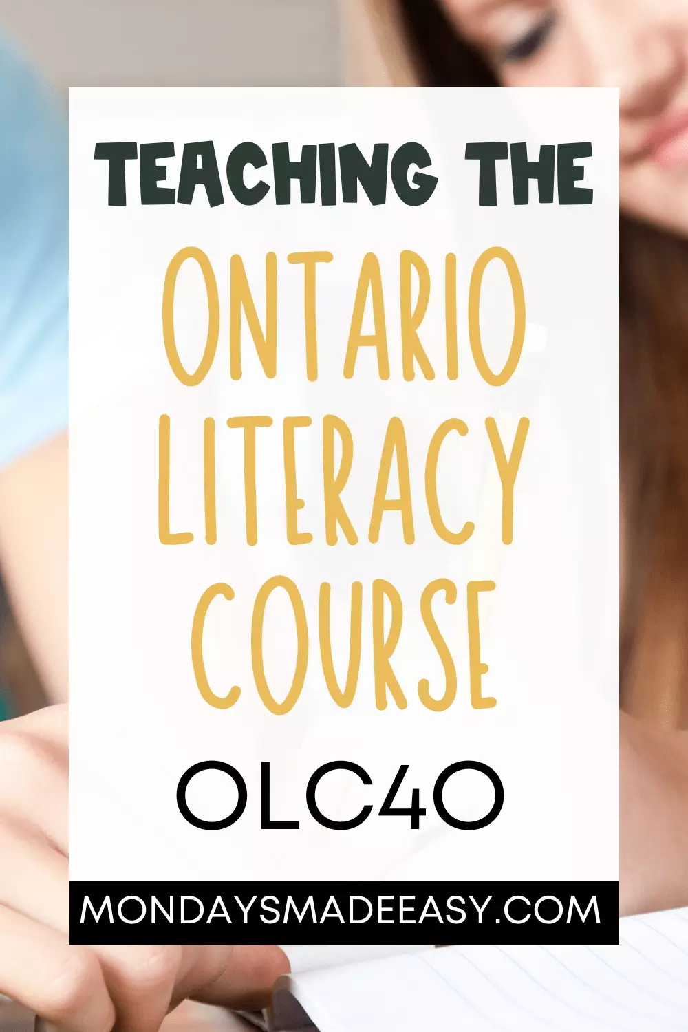 The OSSLT: Preparing To Write The Ontario Literacy Test