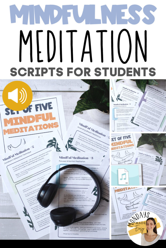 Mindfulness Meditation Scripts for Students