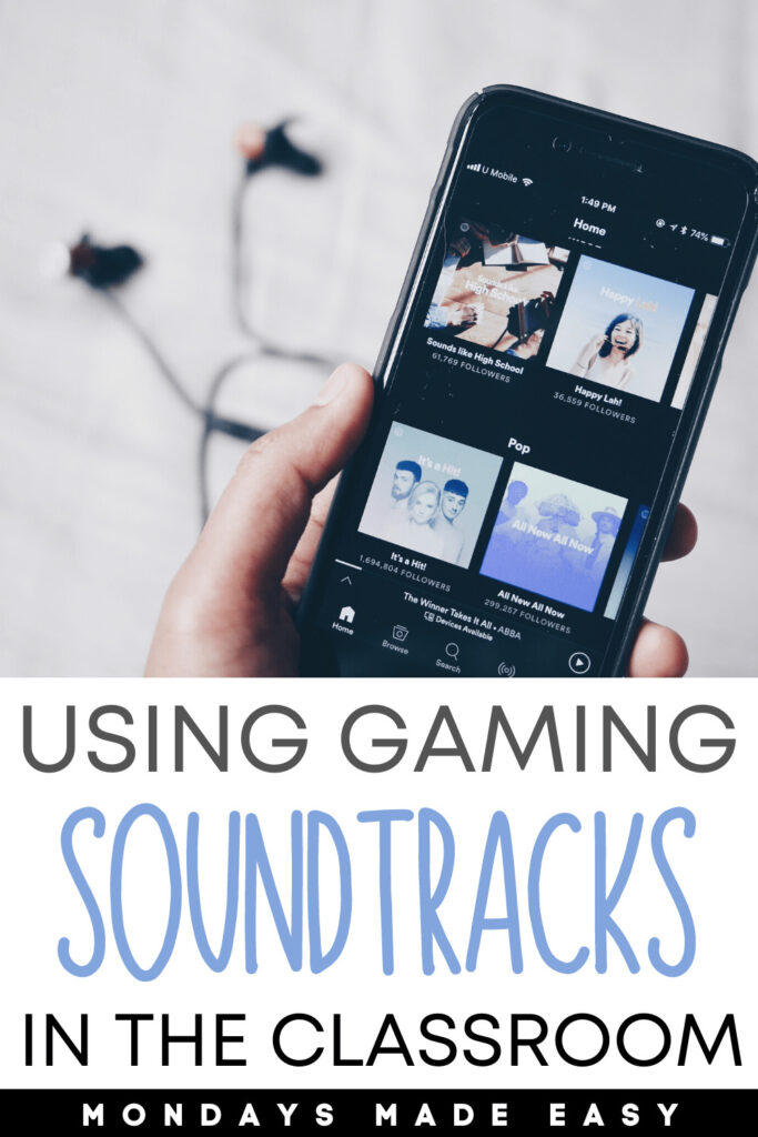 Using Gaming Soundtracks in the Classroom