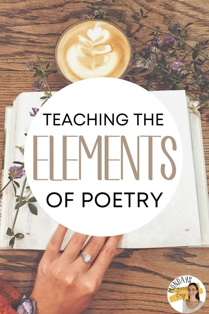 Teaching the elements of poetry 