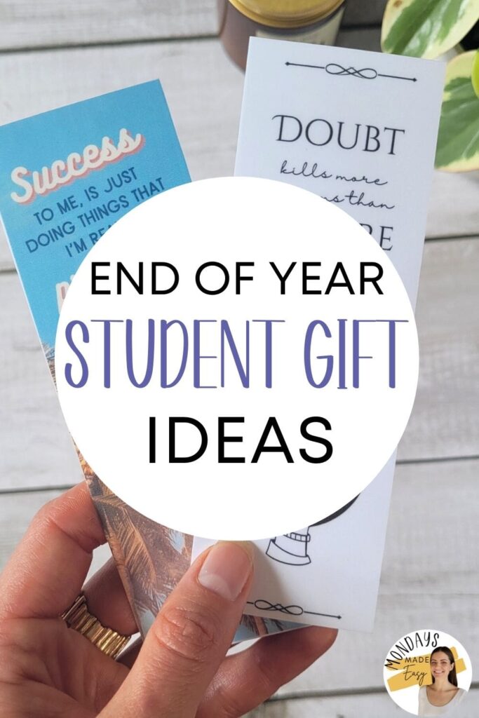 End of the Year Student Gift Ideas