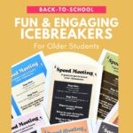 Back To School Icebreakers For High School Students