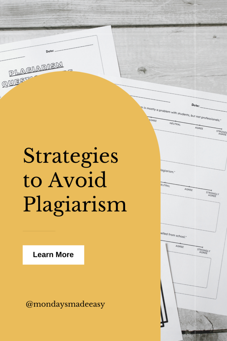 Avoiding Plagiarism: 4 Effective Strategies For Teachers