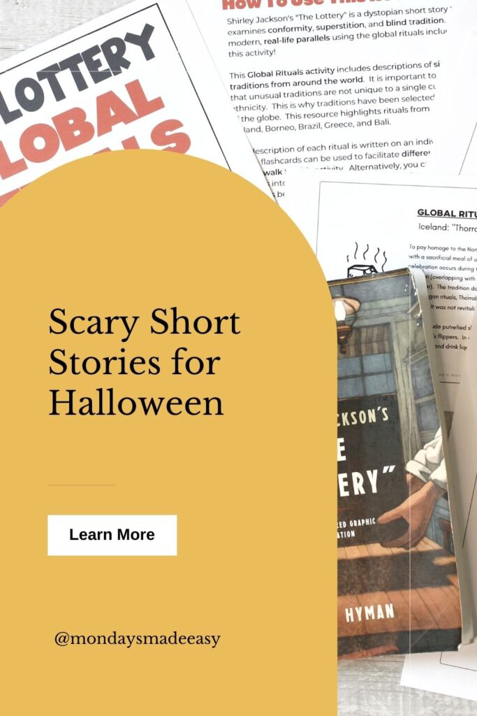 "The Lottery" by Shirley Jackson: Scary Short Stories for Halloween
