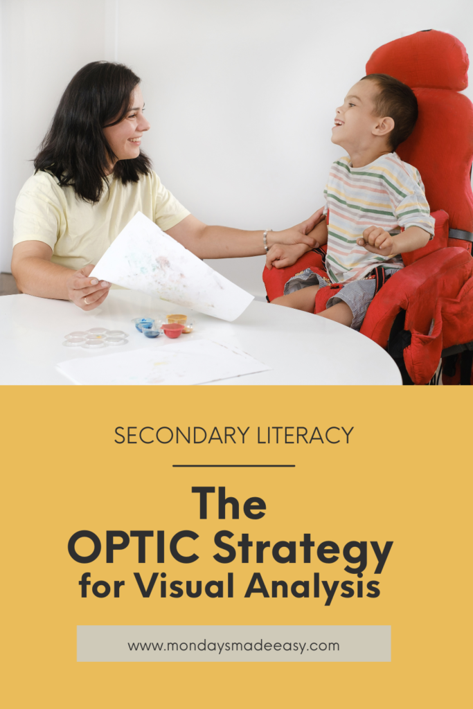 The OPTIC Strategy for Visual Analysis