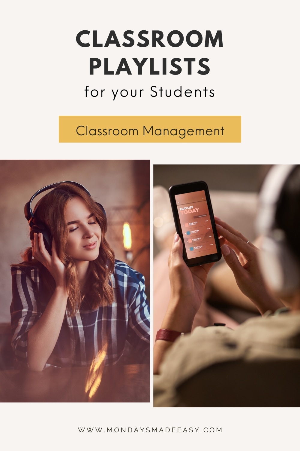 Classroom Playlist Ideas for Students
