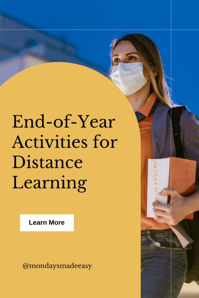 End-of-year activities for distance learning