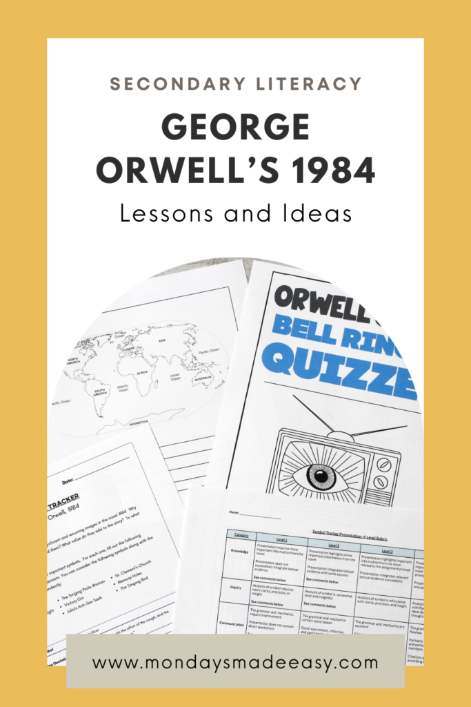 Teaching Orwell's 1984