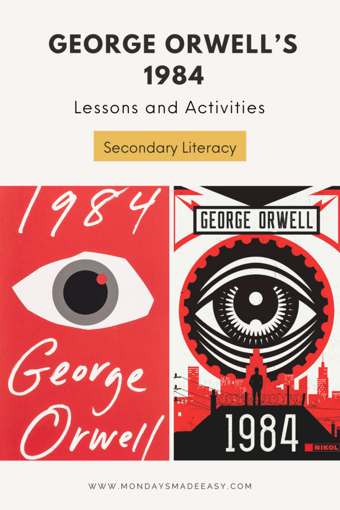 George Orwell's 1984 Lessons and Activities