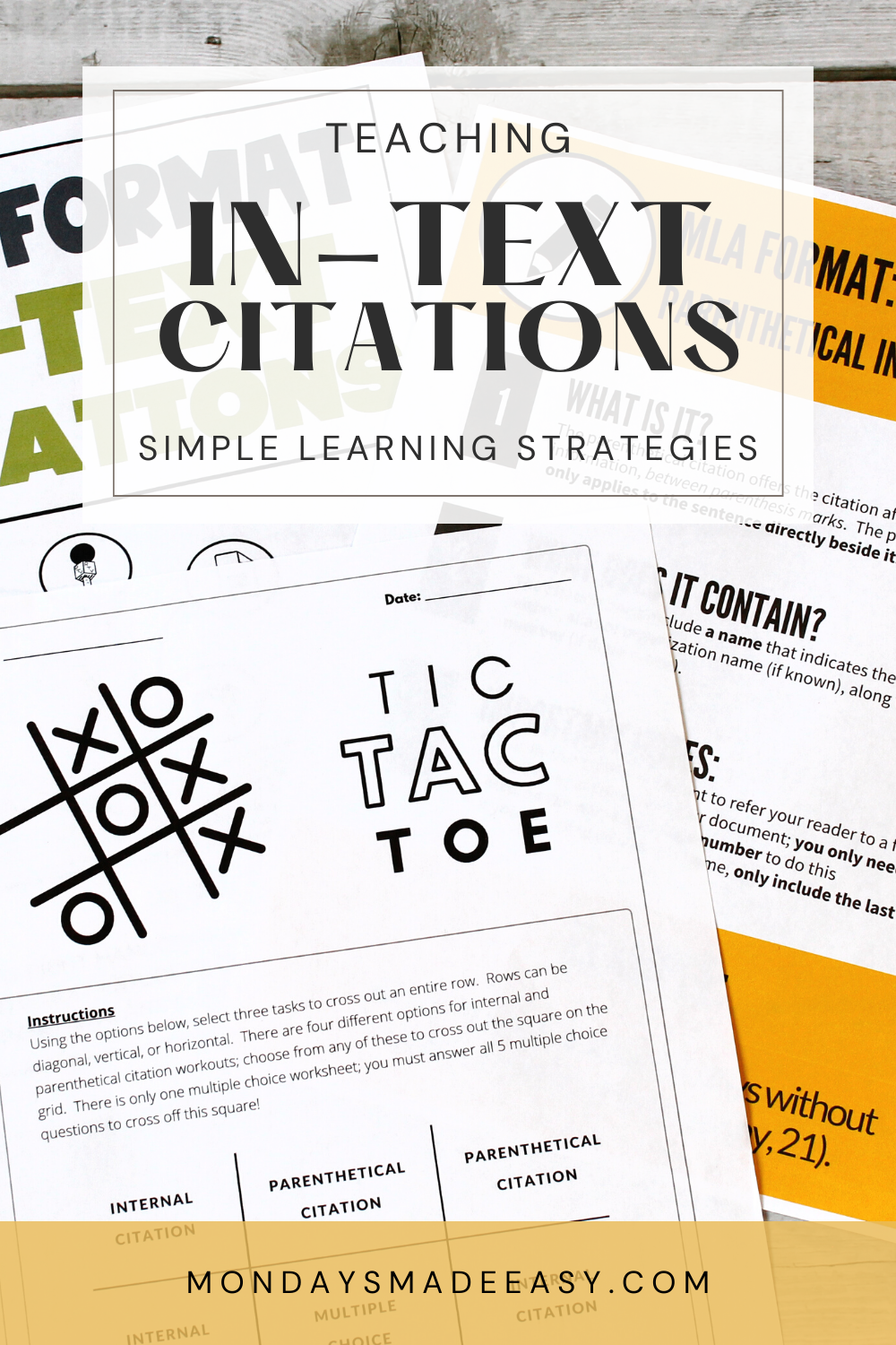 Teaching In-Text Citations and Integrating Quotations in Research Writing