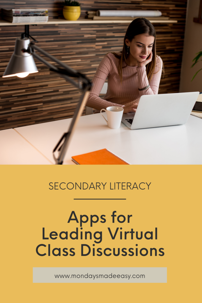 Apps for leading virtual class discussions