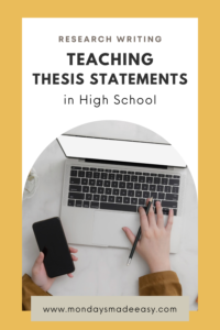 a good thesis statement for homeschooling