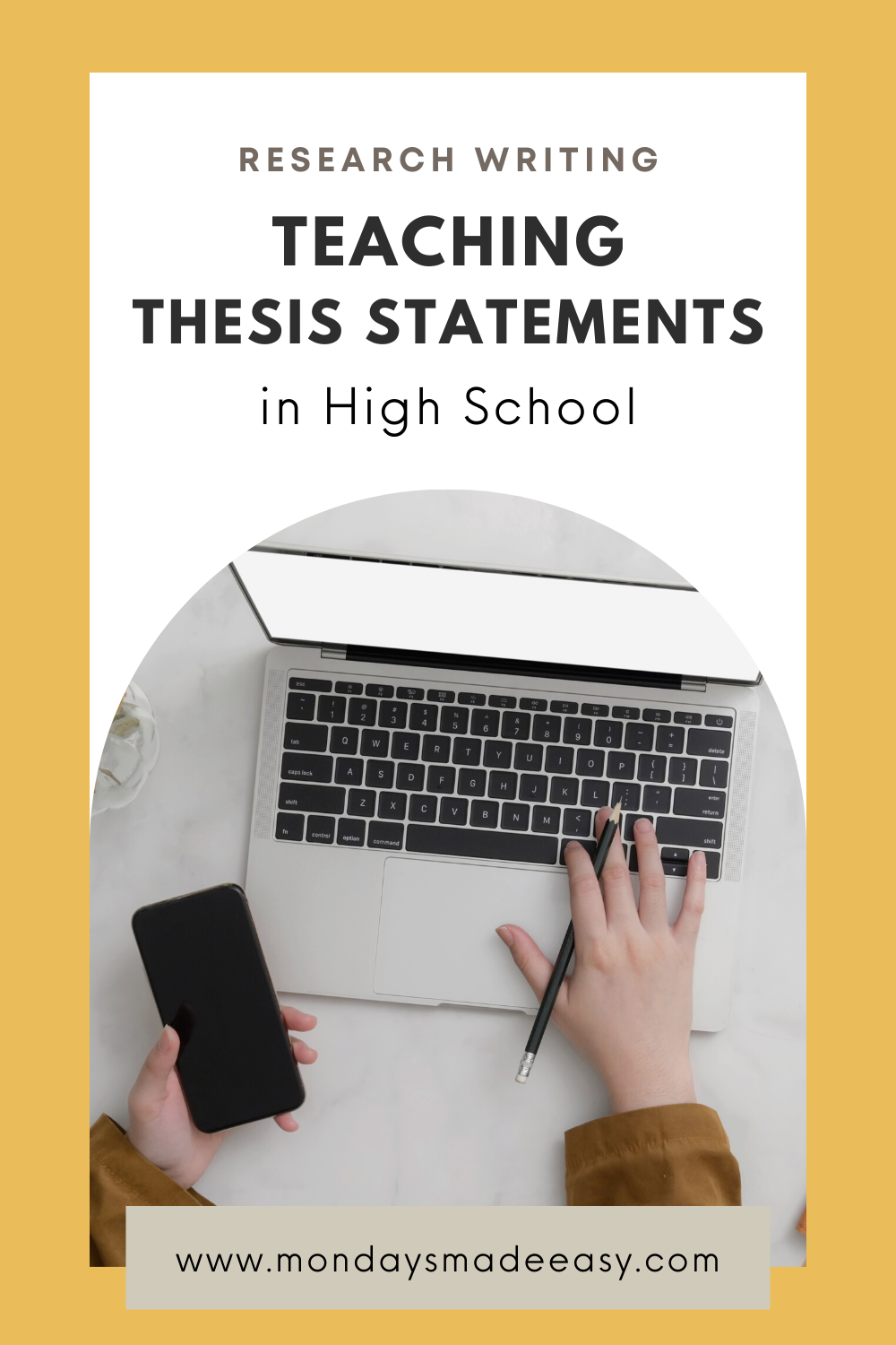 thesis statement lessons