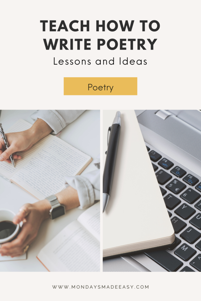 Teach How to Write Poetry: Lesson Plans and Ideas