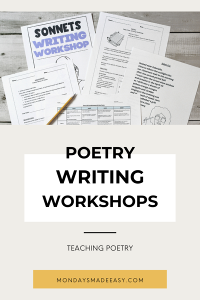 How to Write Poetry: 3 Effective Writing Workshops to Teach Students