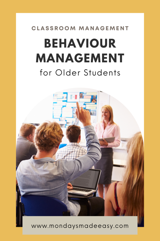 Behaviour Management for Older Students