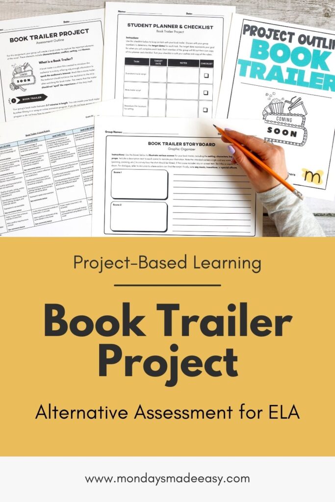 Book trailer project