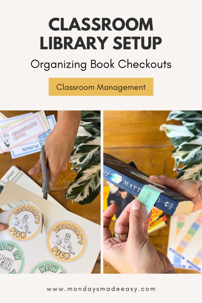 Classroom Library Setup: Organizing Book Checkouts