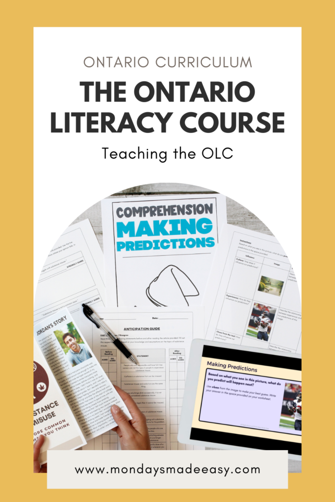 The Ontario Literacy Course