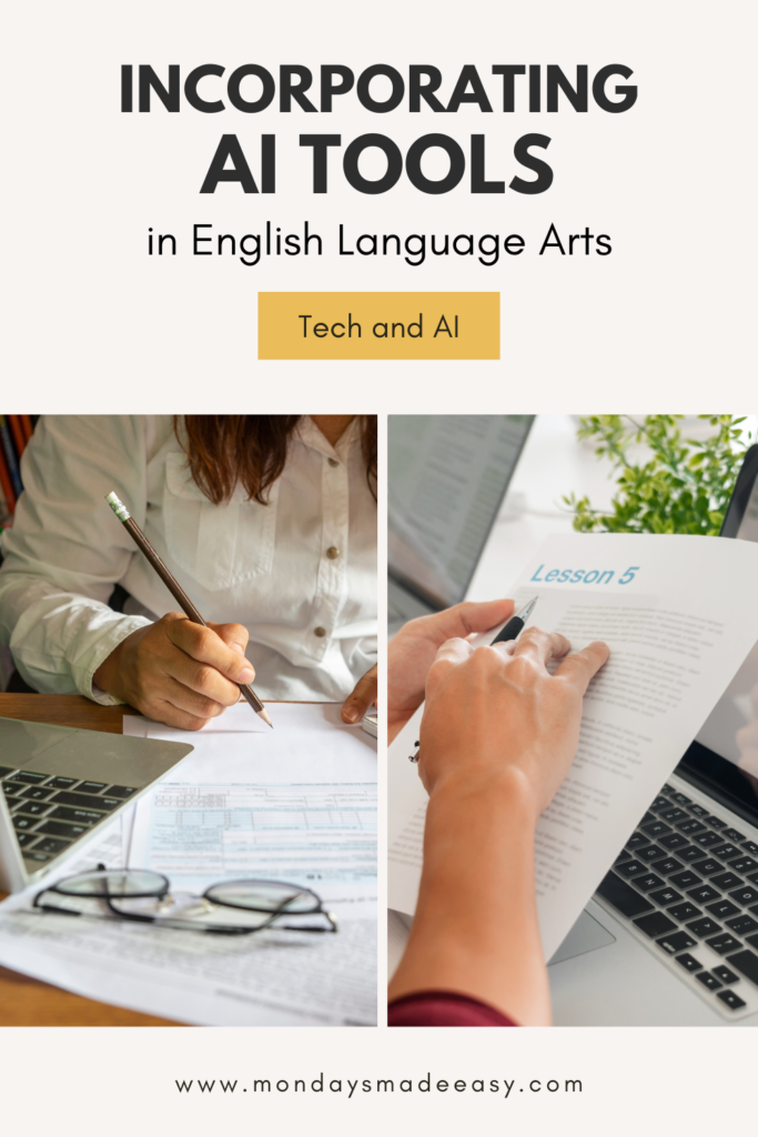 Incorporating AI Tools in English Language Arts