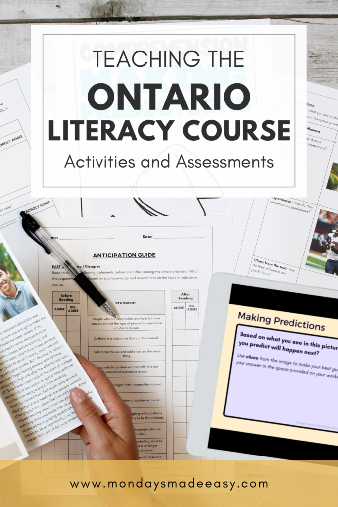 OLC Activities and Assessments