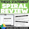 Thesis Statement Worksheets