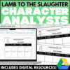 Characters in Lamb to the Slaughter