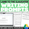 Lamb to the Slaughter Writing Prompts