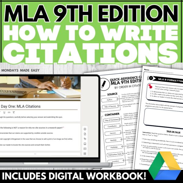 MLA 9 Citations