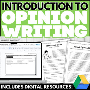 Persuasive Essay Outline