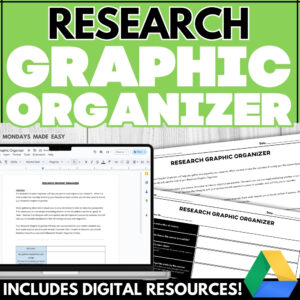 Research Essay Graphic Organizer