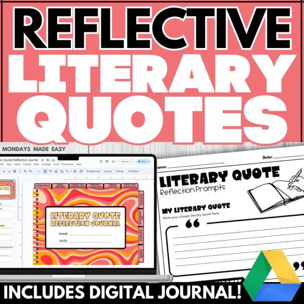 ELA Journal Prompts