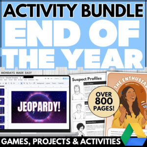 End of the Year Activities