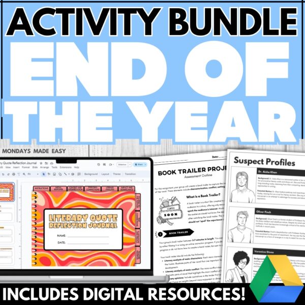 End of the Year Activities
