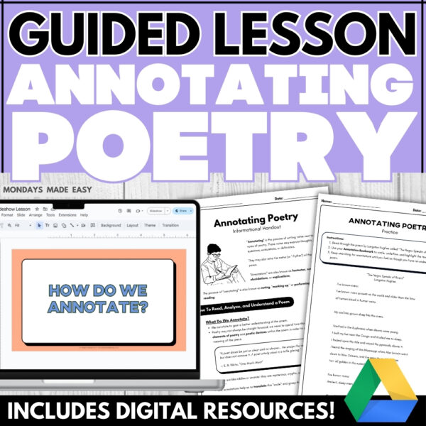 How to Annotate Poetry