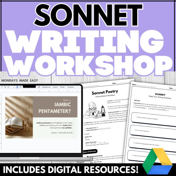 Sonnet Poetry Writing