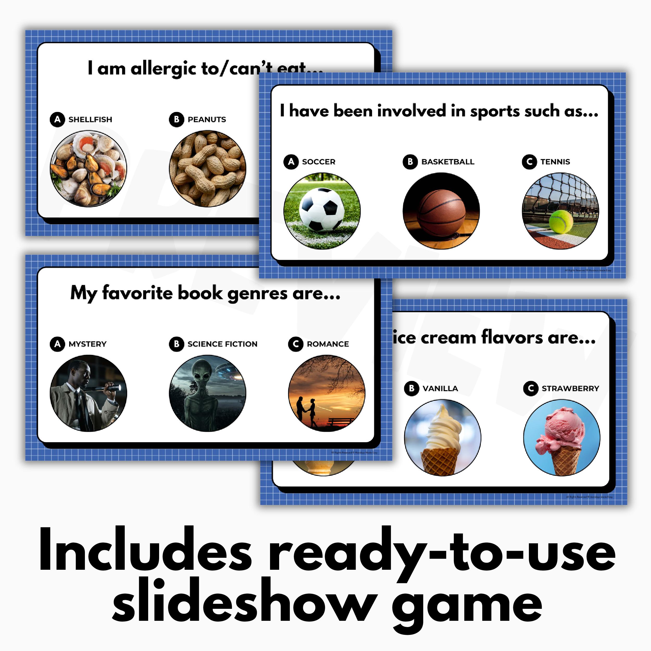 Meet the Teacher Two Truths and a Lie - Back to School Activity Icebreaker Game - Image 3