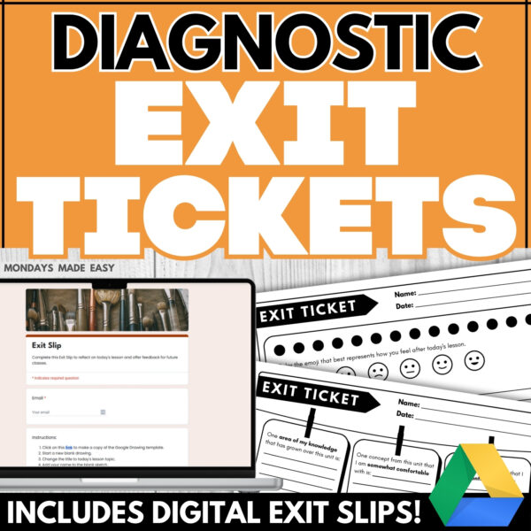 Exit Ticket Templates