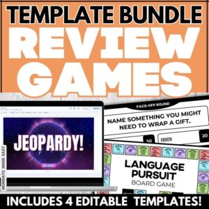 Review Game Templates