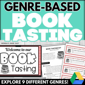 Book Tasting Activity