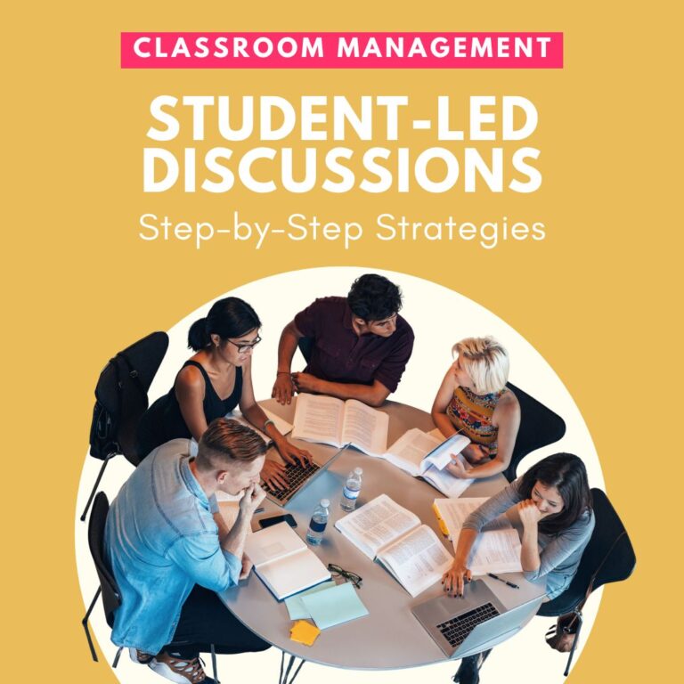 How Do You Facilitate Student-Led Discussions
