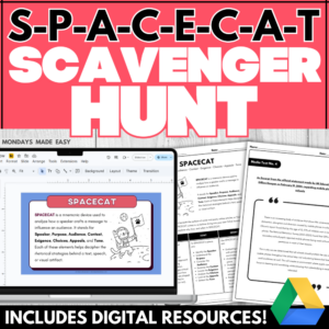 SPACECAT Scavenger Hunt
