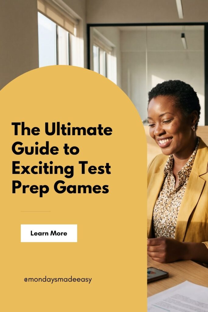 The ultimate guide to exciting test prep games