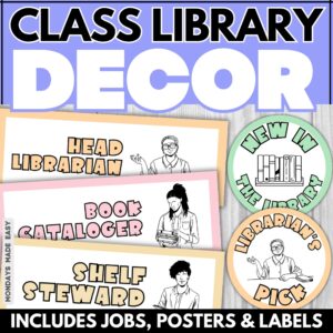 Classroom Library Decor