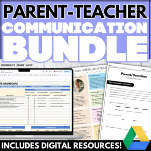 Parent-Teacher Communication Bundle