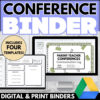 Parent-Teacher Conference Form Binder